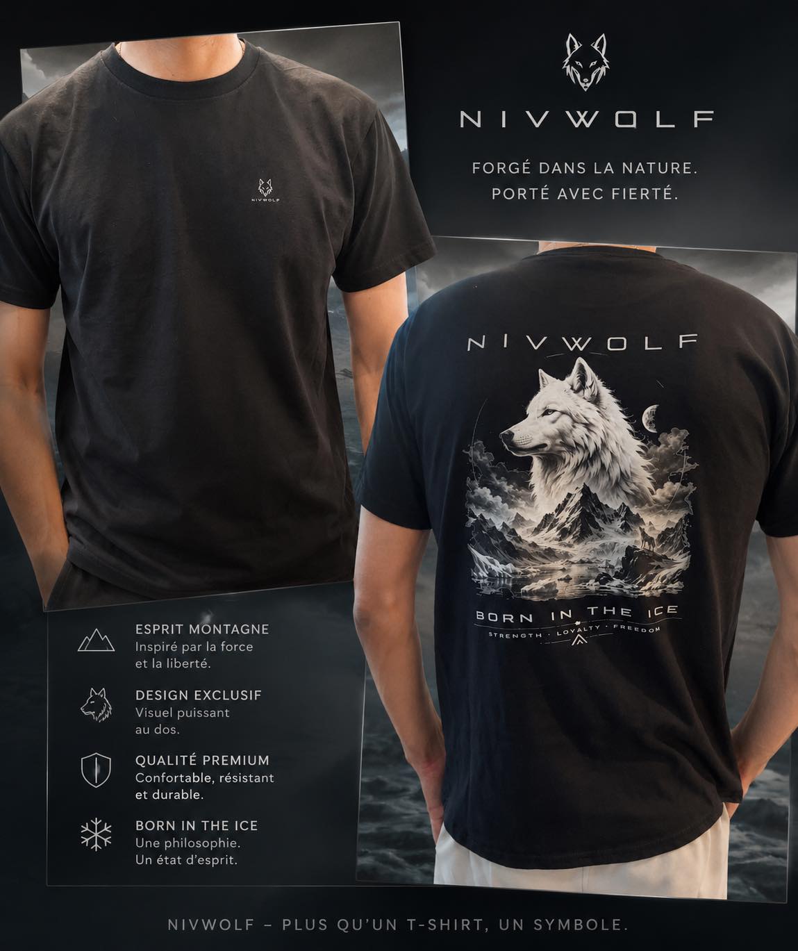 T-shirt NIVWOLF