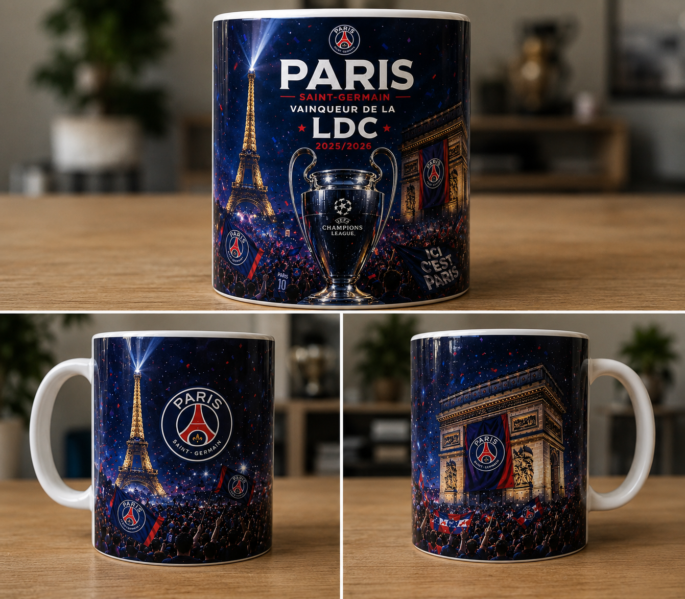 MUG PSG CHAMPION
