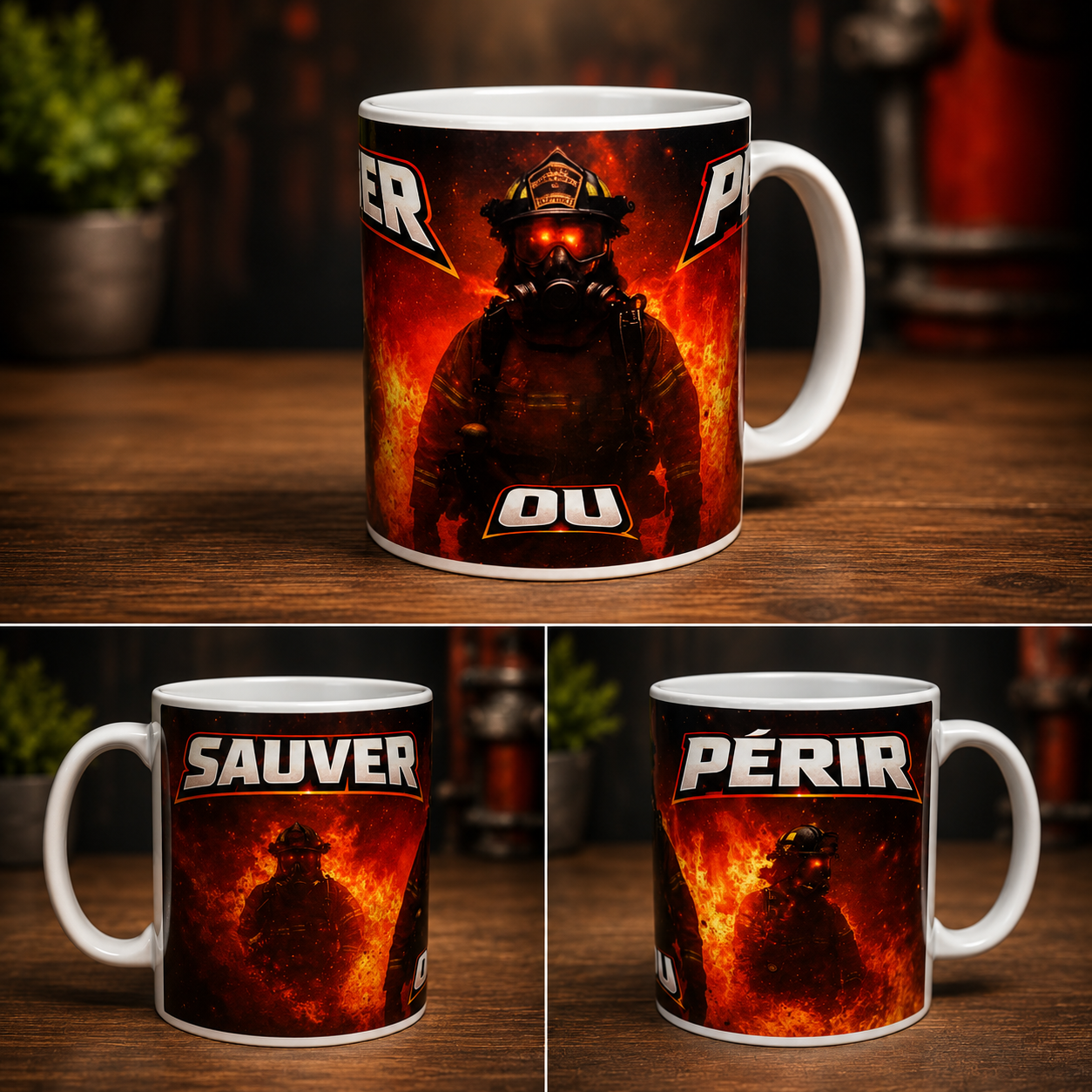 MUG SAPEUR POMPIER