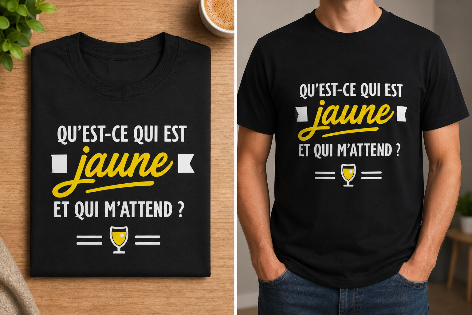 T-SHIRT HUMORISTIQUE