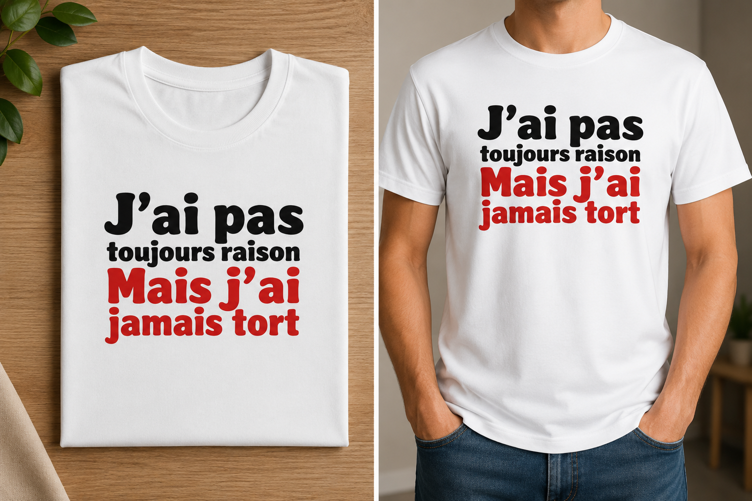 T-SHIRT HUMORISTIQUE
